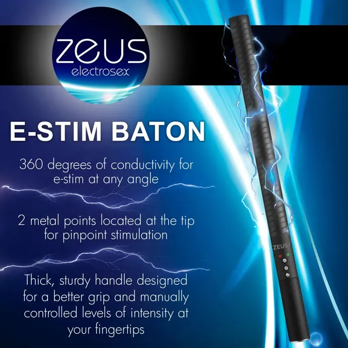 Vibrators XR Brands Estim Baton